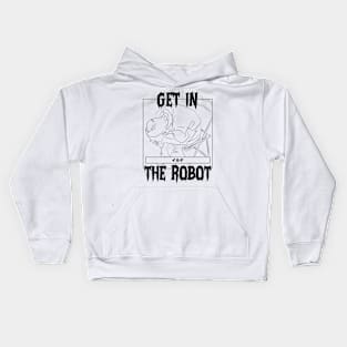 Get in the robot 02 Kids Hoodie